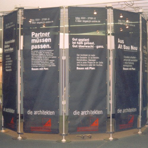 Großformatdruck Die Architekten